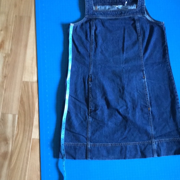 Fat Face Denim Blue Jean Jumper Dress size 14 - Picture 11 of 12